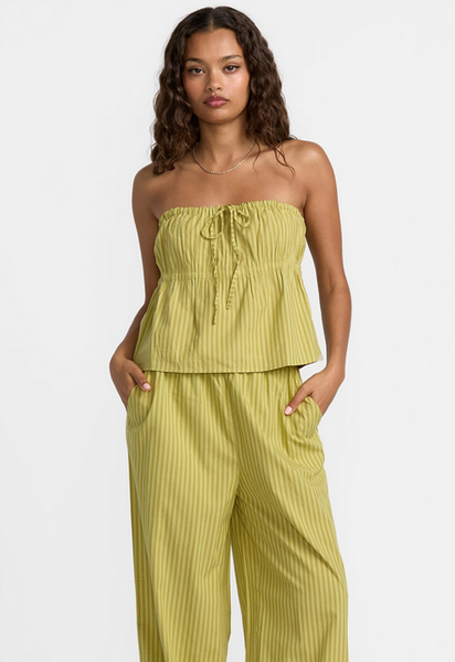 Peyton Tube Top - Martini Olive