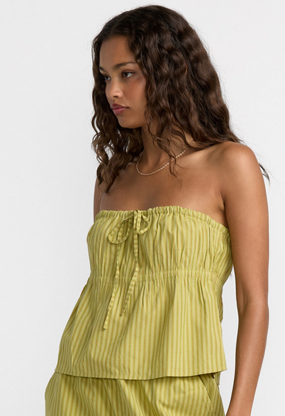 Peyton Tube Top - Martini Olive
