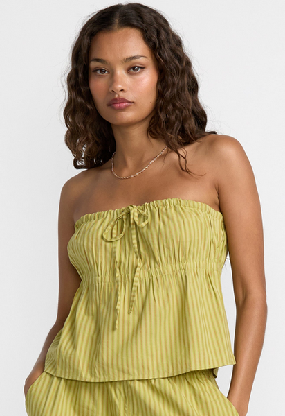 Peyton Tube Top - Martini Olive