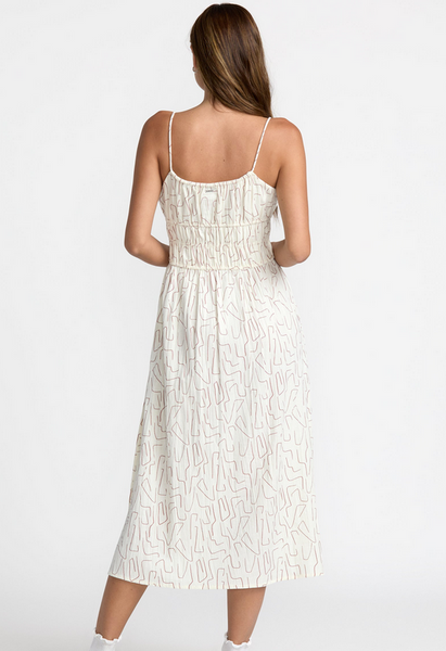 Maia Midi Dress - Cloud