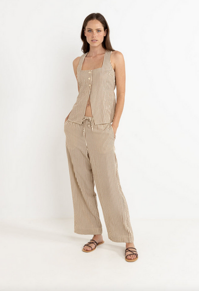 Cove Drawstring Pant - Natural