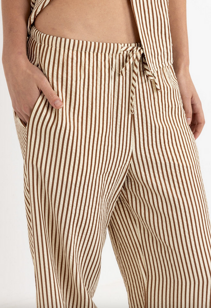 Cove Drawstring Pant - Natural