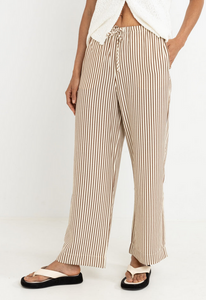 Cove Drawstring Pant - Natural