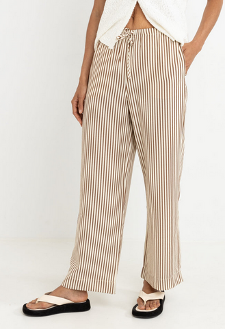 Cove Drawstring Pant - Natural