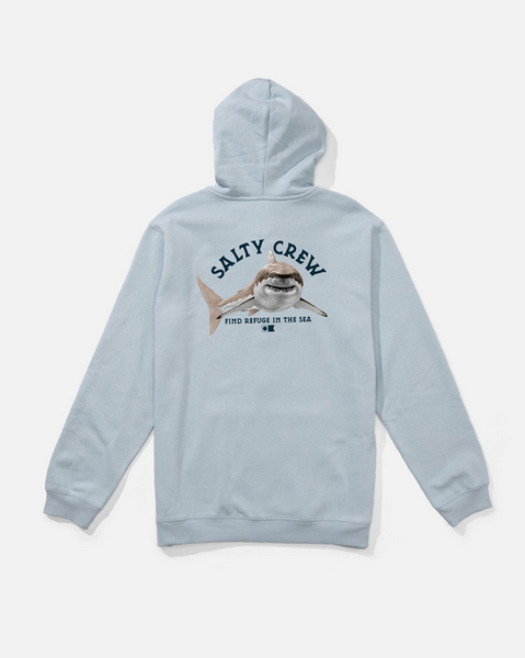 Lurking Fleece Hoodie - Blue Fog