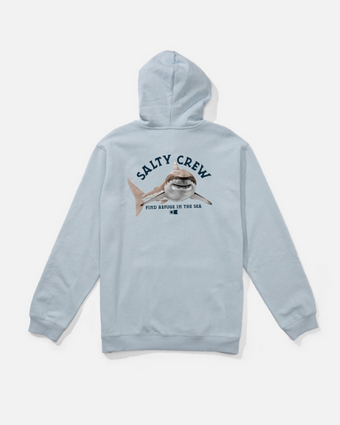 Lurking Fleece Hoodie - Blue Fog