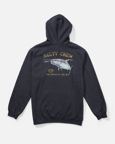 Surface Fleece Hoodie - Navy Heather
