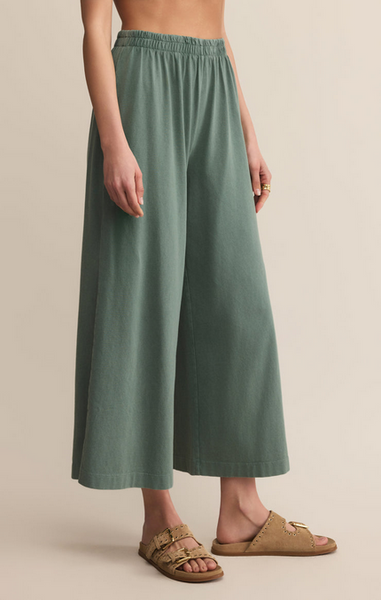 Scout Jersey Flare Pant - Hunter Green