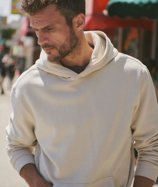 Relaxed Cloud 9 Fleece Hoodie - Whitecap