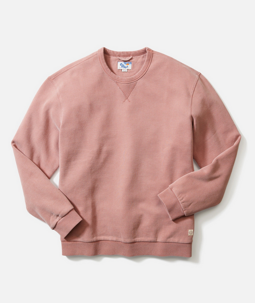 Relaxed Cloud 9 Fleece Crewneck - Ash Rose