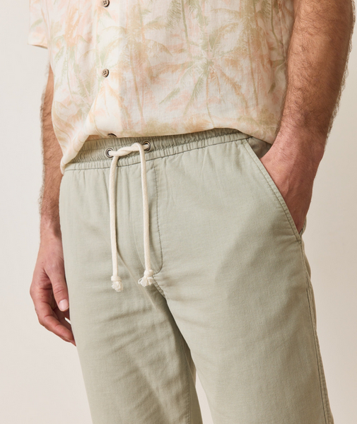 Saturday Stretch Beach Pant - Faded Vetiver