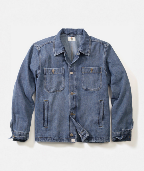Patrick Denim Overshirt - Dark Wash