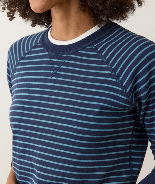 Juno Reversible Raglan - Moonlit Blue