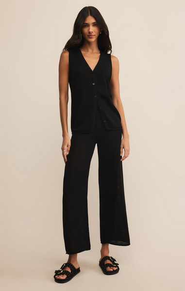 Wanderlust Sweater Pant - Black