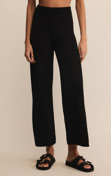 Wanderlust Sweater Pant - Black