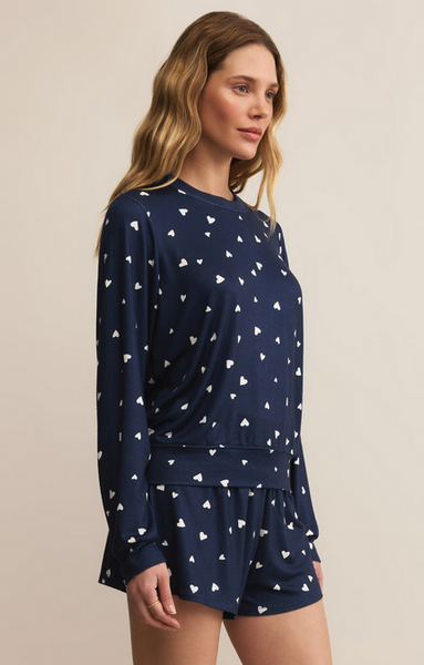 Classic Heart Long Sleeve - Eclipse