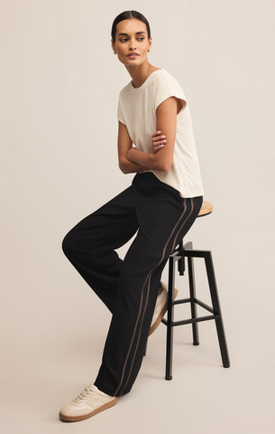 Saunder Track Pant - Black