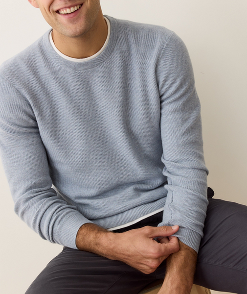 Sweater Tee - Misty Heather