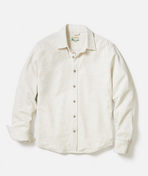 Pacifica Stretch Shirt - Oatmeal Heather