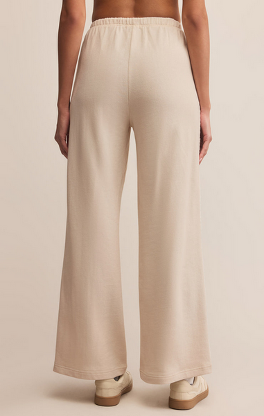 Take All French Terry Track Pant - Crystal
