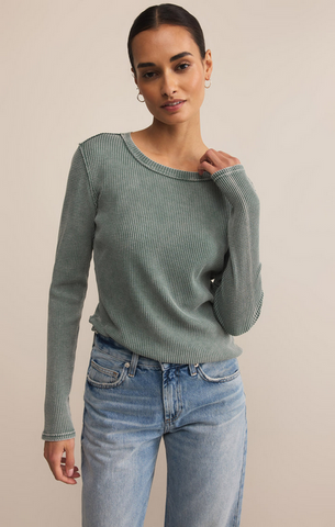 Arlet Mini Thermal Top - Hunter Green
