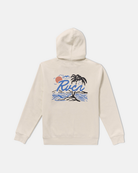 Current Hoodie - Silver Beach