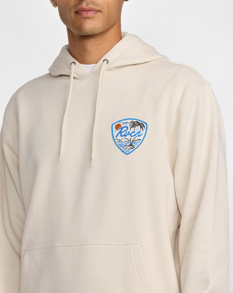 Current Hoodie - Silver Beach