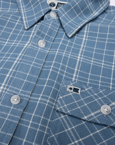 Daybreak Flannel - Pilot Blue