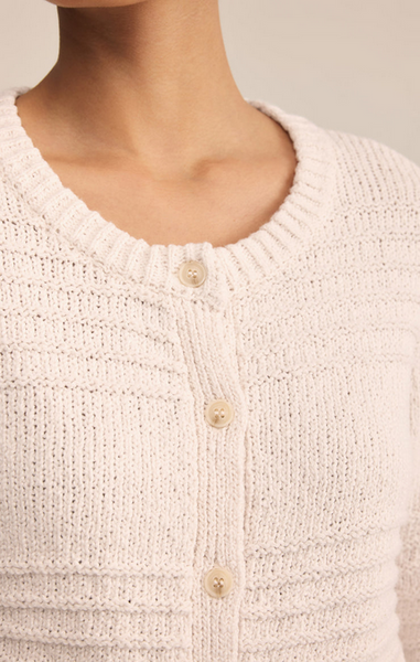 Between the Lines Cardigan - Crystal