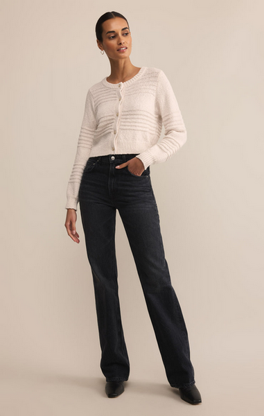 Between the Lines Cardigan - Crystal