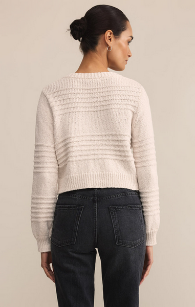 Between the Lines Cardigan - Crystal