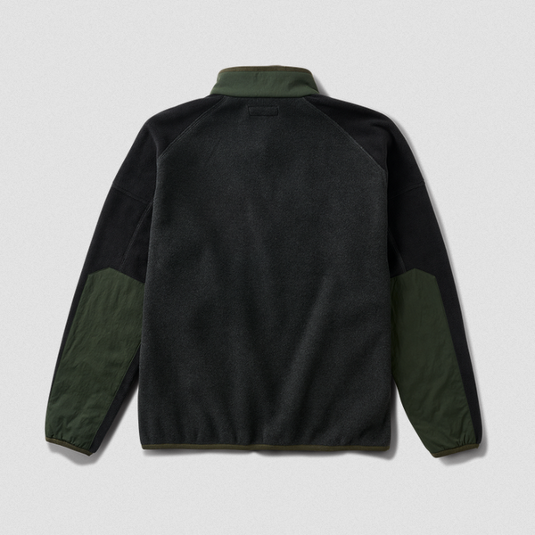 Campover Fleece Mock Hoodie - Onyx
