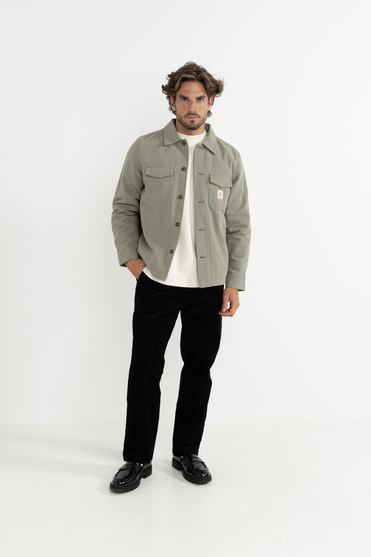 Sherpa Lined Work Shirt - Sage