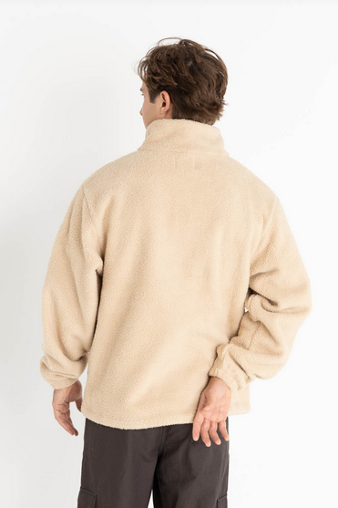 Dusty Quarter Zip - Natural