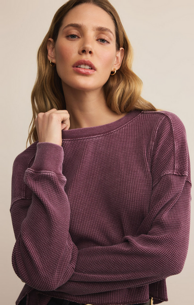 Angel Mini Thermal Top - Merlot