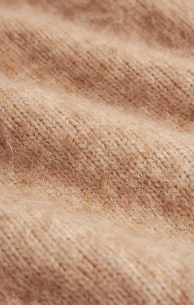 Snowed In Sweater - Heathered Camel