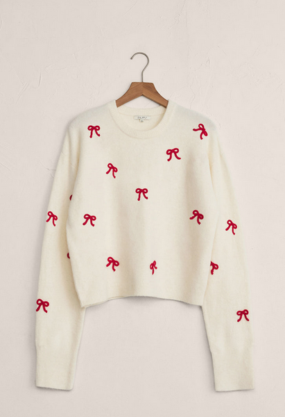 Tie The Ribbon Sweater - Warm White
