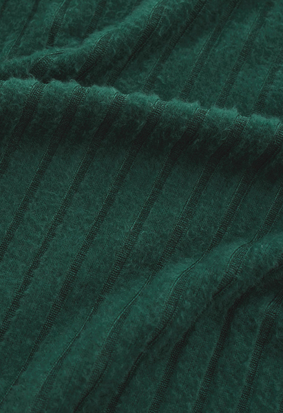 Dawn Smocked Silky Rib Pant - Mistletoe