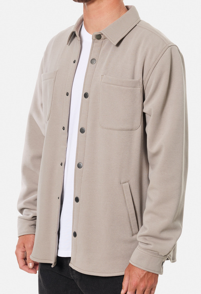 Harold Fleece Jacket - Vintage Khaki