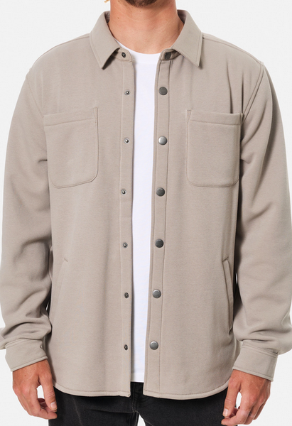Harold Fleece Jacket - Vintage Khaki