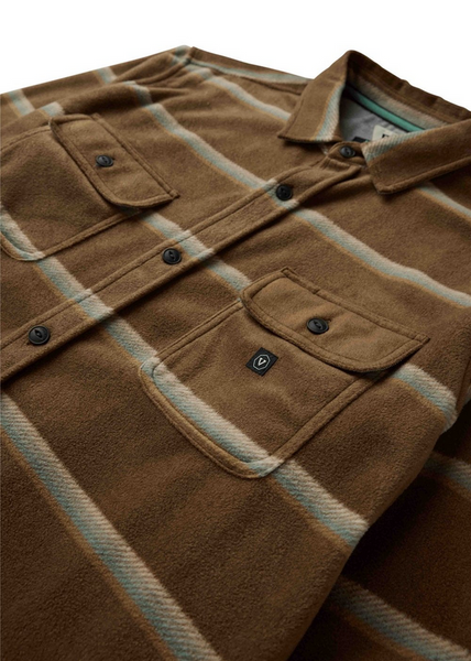 Eco-zy LS Polar Flannel - Dark Earth