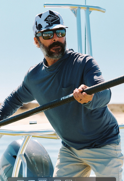 Men's Bamboo Lightweight Hoodie - Storm Cloud