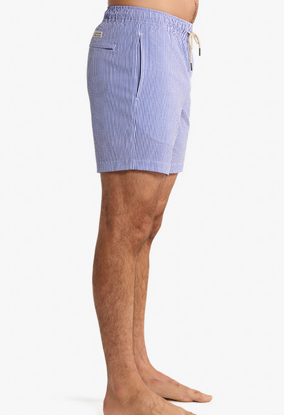 Bayberry Trunk - Light Blue Seersucker