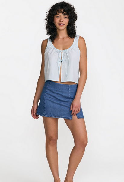 Raya Top - Crystal Blue