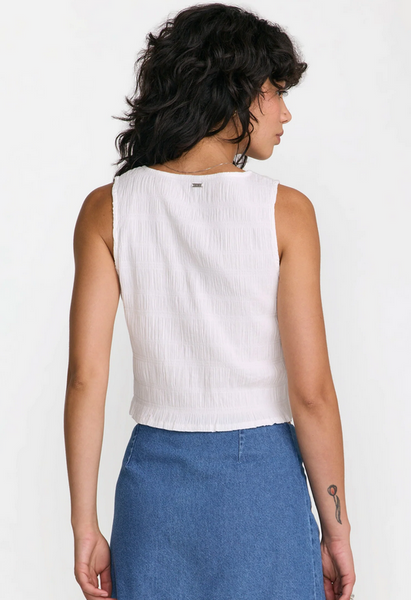 Scrunch Top - Cloud