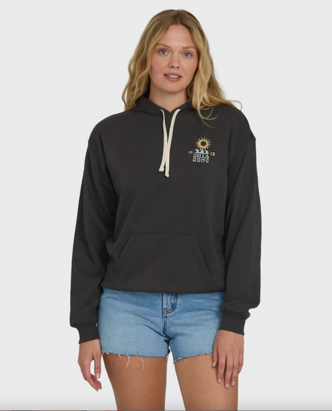 Before Times Pullover Hoodie - Off Black