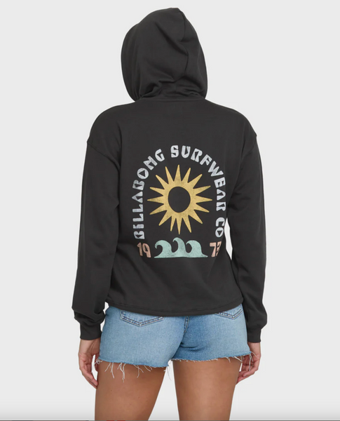 Before Times Pullover Hoodie - Off Black