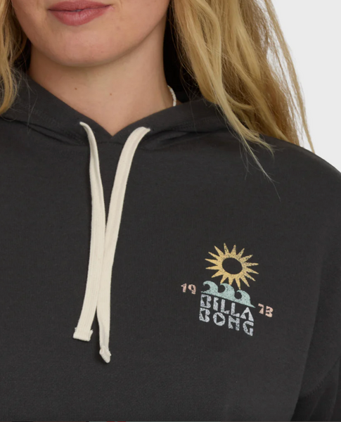 Before Times Pullover Hoodie - Off Black