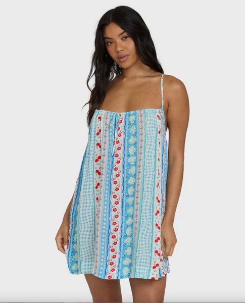 Beach Song Printed Cover-Up - Dream Blue