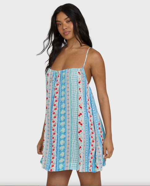 Beach Song Printed Cover-Up - Dream Blue